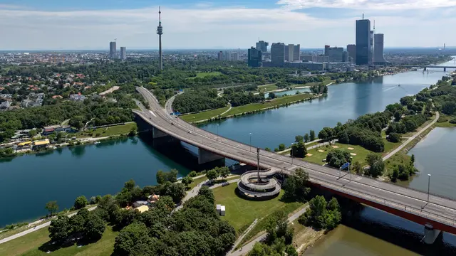 Die Brigittenauer Brücke wird bis Mai 2026 saniert. (Archiv) | Foto: Goetzenbrucker