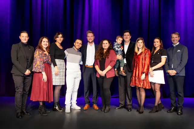 Corinna Hirzinger, Francesca Salvatore, Dilek Karagöz, Mohamad Zouhir Haj Ahmad Nabhan, Julian Zechmeister, Claudia Kiziltug, George Garbulet, Elena Bengalici-Garbulet, Cristina Visinescu und Erwin Windischbauer.