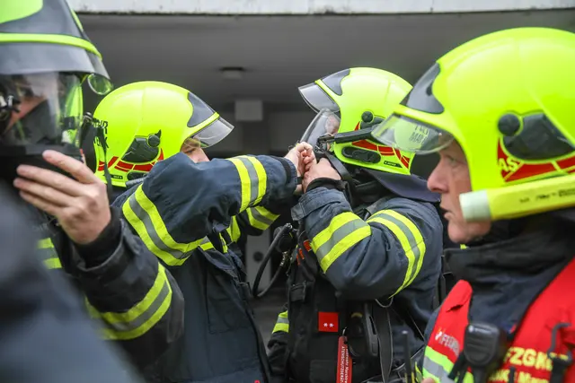 Die Feuerwehr Marchtrenk musste zu einem Wohnhaus ausrücken, in dem ein CO-Warnmelder Alarm geschlagen hatte. | Foto: laumat.at
