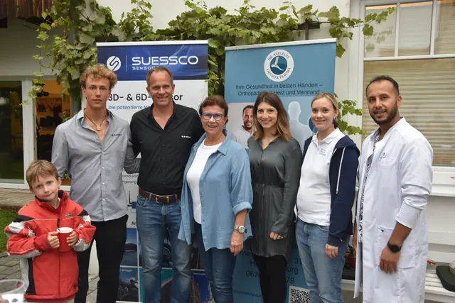 Nikolai Süss, Dieter Süss, Elisabeth Süss, Rebekka Keiblinger, Bettina Dill und Hussain Aleleoiy | Foto: Michaela Müller