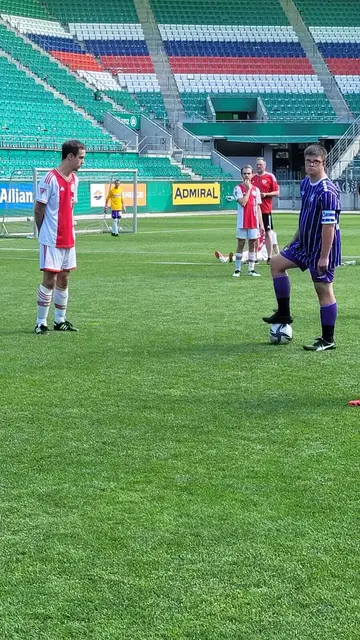 Das Match gegen Ajax Amsterdam in der Rapid-Arena in Wien. | Foto: zVg/Haris Borozni/SV Austria Salzburg