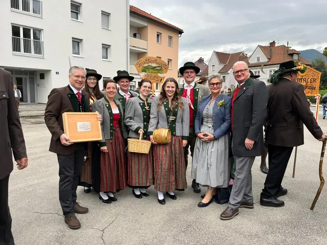 Niederösterreich trifft Kärnten: Die Trachtenkapelle Flatz in St. Veit. | Foto: privat