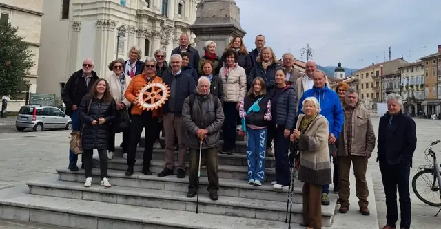 Feldkirchner Rotarier in der Europäischen Kulturhauptstadt Görz. | Foto: Rotary Club Feldkirchen-Ossiacher See