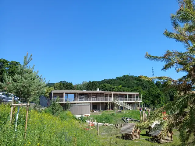 Der neue Kindergarten des Institute of Science and Technology Austria (ISTA) bieten Platz für bis zu acht Gruppen. | Foto: ISTA