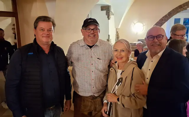 Reinhard Schildberger, Didi Ronacher, Gerald und Maria Grebenjak (vo links)