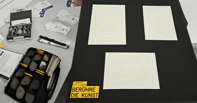 Haptische Kunst - die Ausstellung die berührt (werden darf)