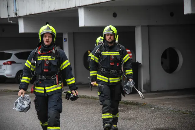 Die Feuerwehr Marchtrenk musste zu einem Wohnhaus ausrücken, in dem ein CO-Warnmelder Alarm geschlagen hatte. | Foto: laumat.at