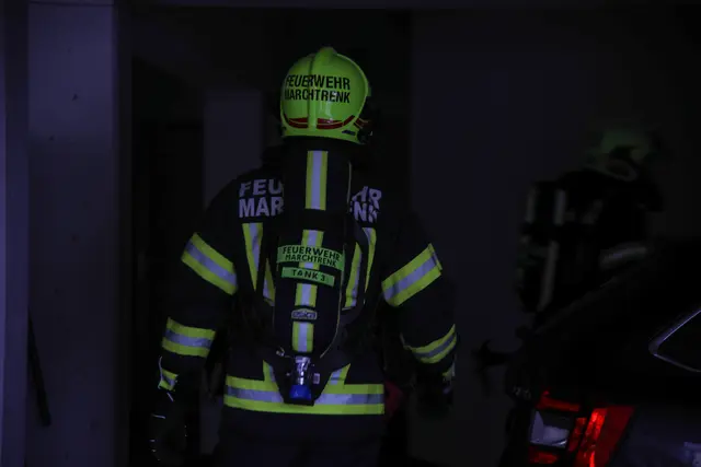 Die Feuerwehr Marchtrenk musste zu einem Wohnhaus ausrücken, in dem ein CO-Warnmelder Alarm geschlagen hatte. | Foto: laumat.at
