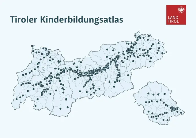 Veranschaulichungsbild des Kinderbildungsatlas | Foto: Land Tirol