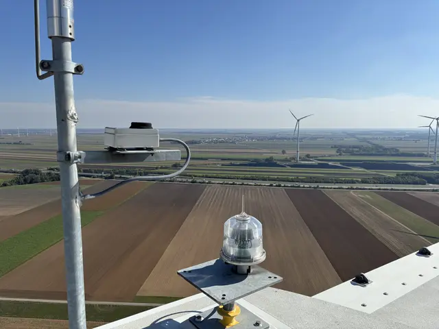 Und das ist die Aussicht aus 164 Metern Höhe. | Foto: MeinBezirk/Birgit Bachhofner