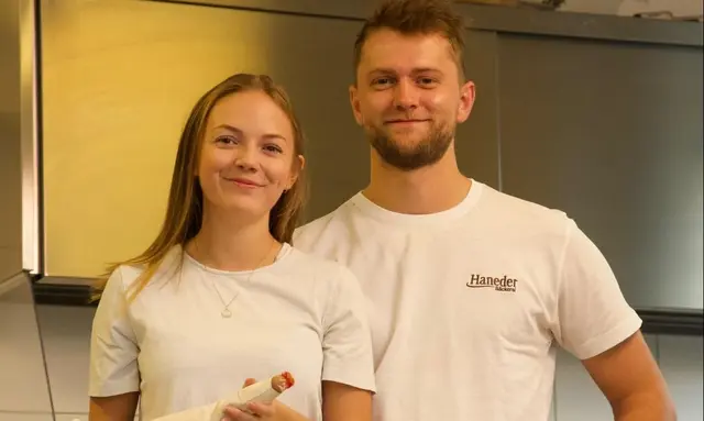 Philipp Haneder mit seiner Freundin Christina Mader | Foto: Haneder