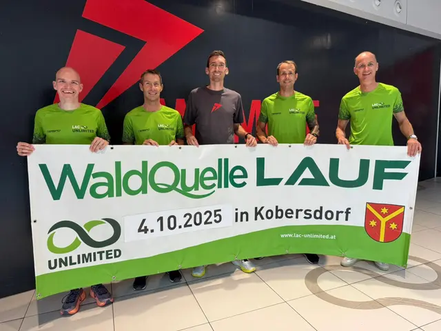Strahlende Siegerinnen und Sieger beim 4. Waldquelle-Lauf in Kobersdorf – bei idealem Laufwetter wurden die Burgenländischen Landesmeisterschaften im Straßenlauf ausgetragen. | Foto: LAC Unlimited