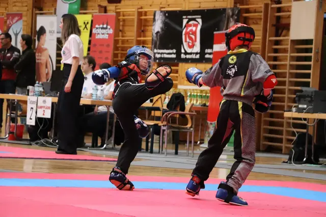 EM-Medaillengewinner Sebastian Kupsa sicherte sich Silber im Pointfighting. | Foto: ASKÖ Kickboxclub Leibnitz