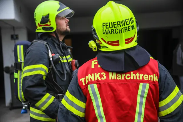 Die Feuerwehr Marchtrenk musste zu einem Wohnhaus ausrücken, in dem ein CO-Warnmelder Alarm geschlagen hatte. | Foto: laumat.at