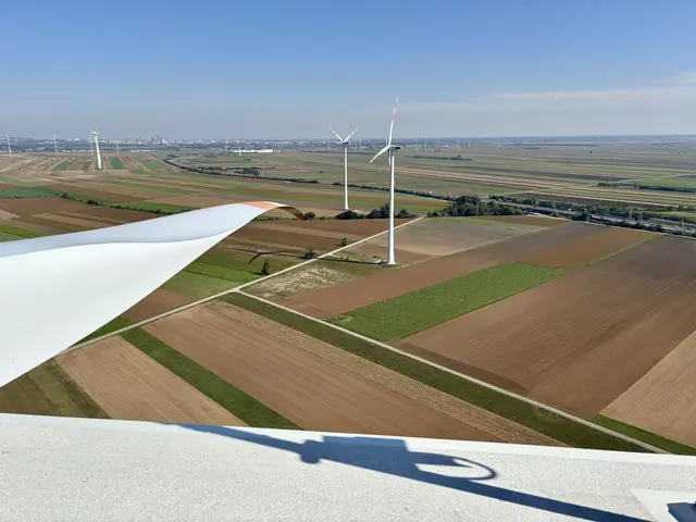 Gondeldach mit Rotorblatt und Aussicht | Foto: MeinBezirk/Birgit Bachhofner