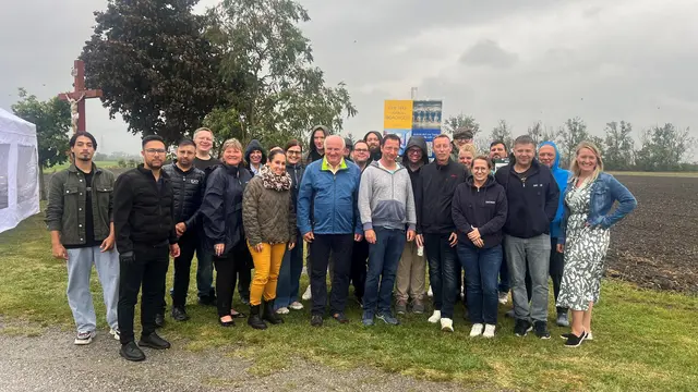 „Für Sportler – und für DACHSER – gibt es kein schlechtes Wetter“, betonten die Verantwortlichen. | Foto: Dachser