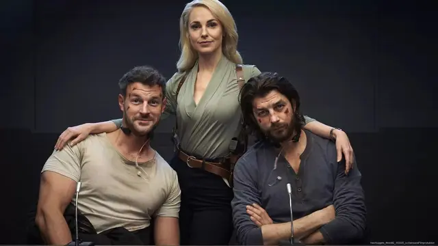 Von links: Paul Pizzera, Silvia Schneider, Otto Jaus. | Foto:  Constantin Film Österreich/Samsara Filmproduktion