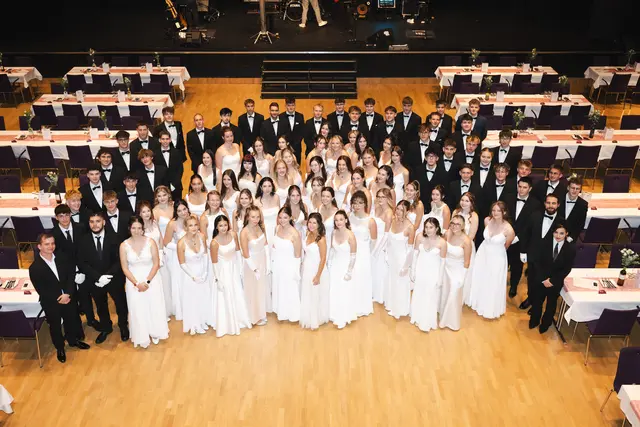 Die Abschlussklassen des Pannoneum Neusiedl am See feierten eine rauschende Ballnacht im Kulturzentrum Eisenstadt. | Foto: Pannoneum Neusiedl am See