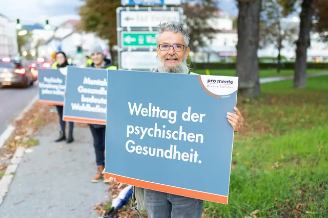 Am 10. Oktober startet die pro mente gruppe Kärnten eine Doppel-Offensive zur Entstigmatisierung seelischer Erkrankungen. | Foto: pro mente kärnten/Zangerle