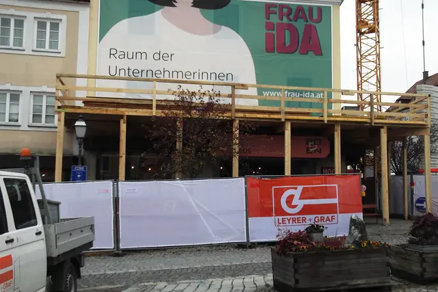 Damals-Foto vom 4. November 2020: Die Umbauarbeiten waren in vollem Gange. | Foto: B. Hofmann