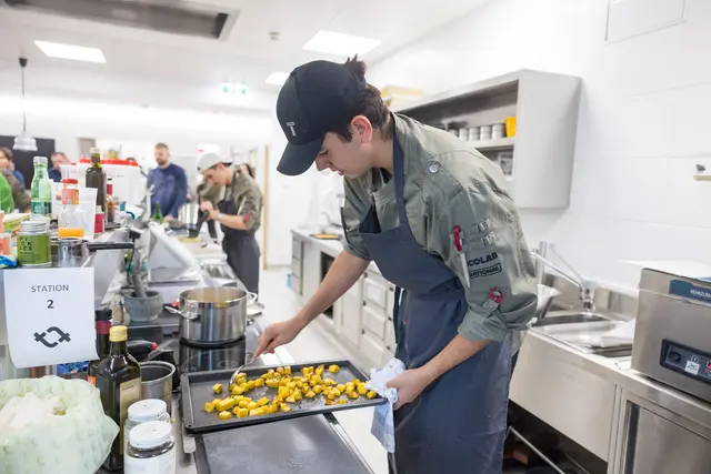 Ein Kochtalent mit großer Zukunft, Sebastian Brandl. | Foto: Wildbild