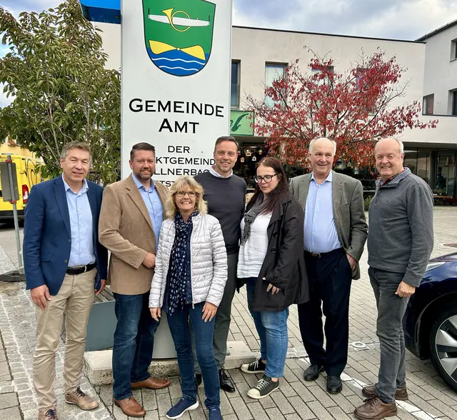 Hannes Horacek, Paul Porteder, Dagmar Zoubek, Alexander Oswald, Magda Wittmann, Burkhart Feurstein, Anton Hechtl | Foto: VP Tullnerbach