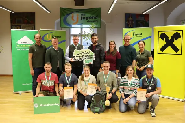 Die Gewinnerteams der Agrarolympiade | Foto: Landjugend Steiermark