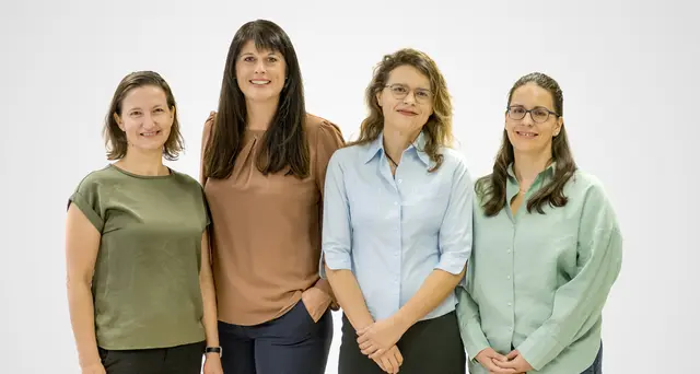 Im PVN Untere Feldaist arbeitet eine Vielzahl an Gesundheitsexperten - unter anderem die vier Allgemeinmedizinerinnen Gabriele Svatos, Claudia Leutgöb, Michaela Hummler und Brigit Bachleitner-Krenn (von links). | Foto: PVN Untere Feldaist