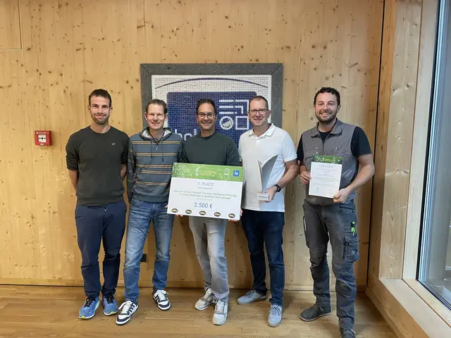 Christian Webinger, Wolfgang Plössnig, Manuel Toferer, Herbert Trimmel und Andi Haunsperger. | Foto: Johanna Kanzian