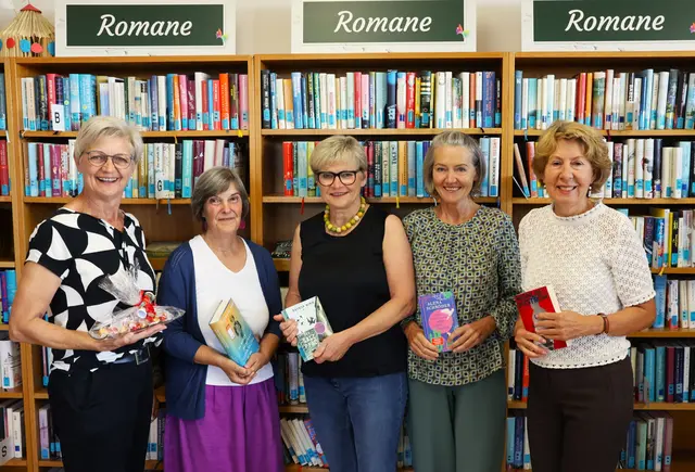 Bürgermeisterin Katharina Seebacher, Irene Kornexl, Karin Kalab, Inge Schachermayr und Elisabeth Weingartmann (v.li.) | Foto: Kalab