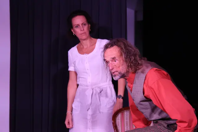 "Oberschwester" Ulla Pizzato, Matthias Wanninger.