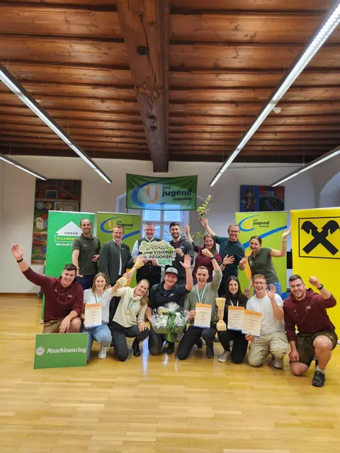 Das Team aus Weiz ging als klarer Sieger der Mannschaftswertung hervor. | Foto: Landjugend Steiermark
