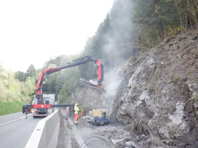 Die Arbeiten beim Scheiflinger Ofen laufen bereits. | Foto: Land Steiermark