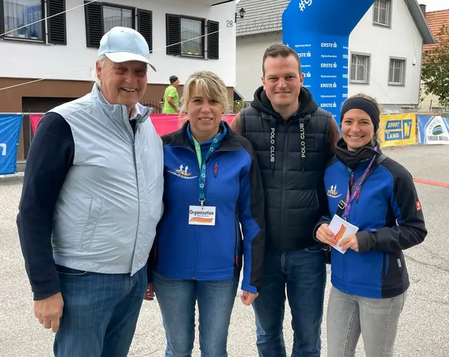 Freuten sich über viele Besucher: Bürgermeister Alfred Babinsky, Eva Tröthan, Alex Eckhardt, Veronika Pawlicek | Foto: Peter Buchgraber