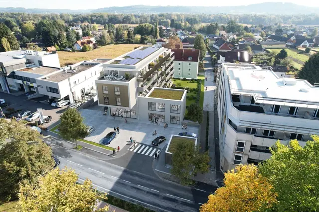 Kürzlich erfolgte der Spatenstich für ein Projekt mit 27 Wohnungen und einer Gewerbefläche in Kalsdorf. | Foto: freeDimensions