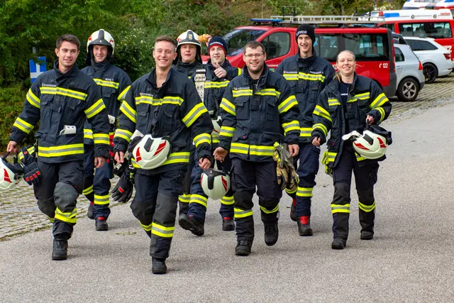 Die Teilnehmer waren bestens vorbereitet für ihre Prüfung. | Foto: BFK UU | Traxler Thomas