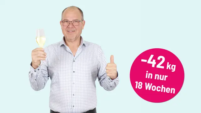 Johann Steiner freut sich über sein neues Lebensgefühl – 42 Kilo leichter in nur 18 Wochen, ganz ohne Magenband.