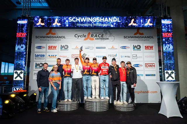 Das Podium in Holzhausen. | Foto: Schwingshandl