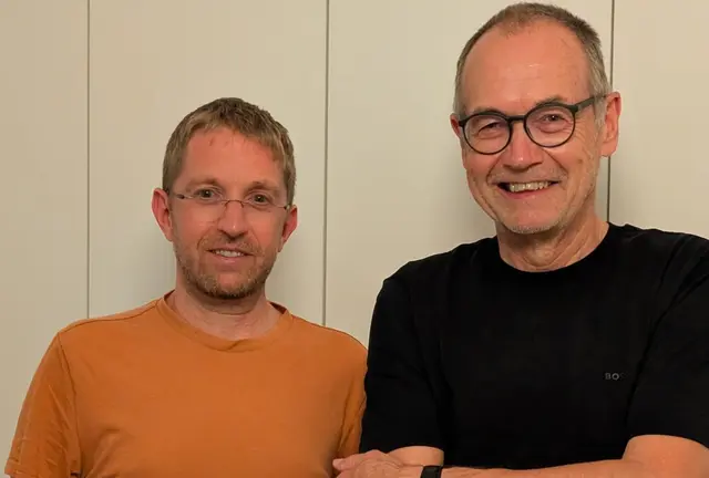 Vater-Sohn-Beziehung: Florian und Ernst Aigner. | Foto: Aigner
