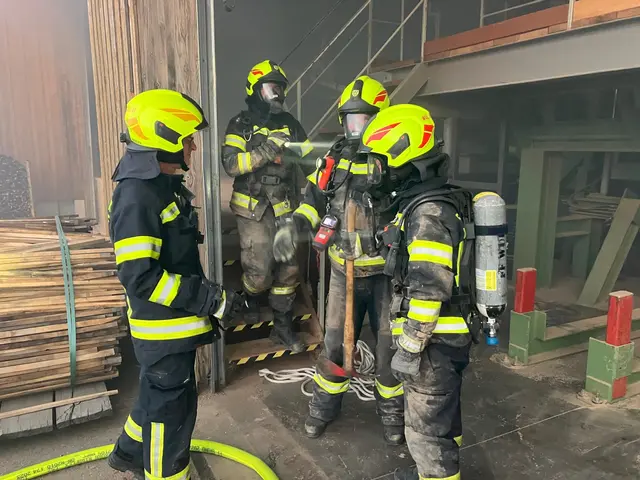 Praktische Übungen beim großen Übungstag der Feuerwehr. | Foto: BFKDO Hollabrunn