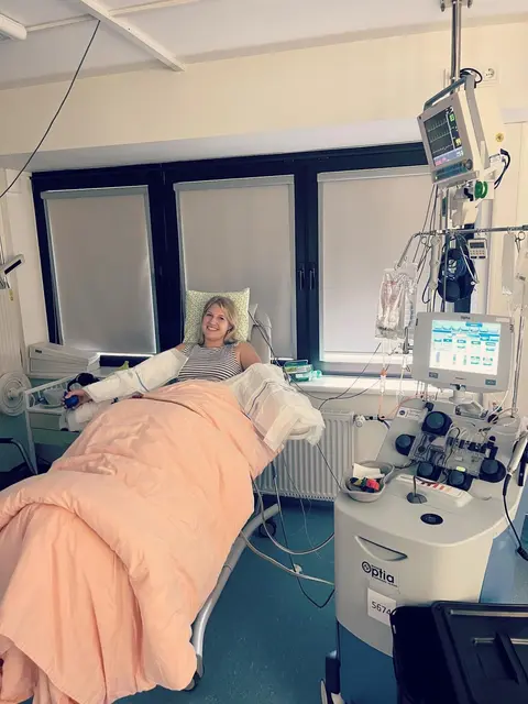 Stammzellenspenderin Viktoria Danreiter aus Tumeltsham ist sehr dankbar für die Möglichkeit, vielleicht ein Leben retten zu können. | Foto: Geben für Leben – Leukemiehilfe Österreich