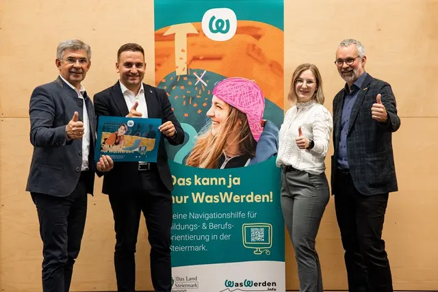 Regionsvorsitzender LAbg. Michael Wagner (2. v.l.) und Stellvertreter LAbg. Franz Fartek mit Vertretern des Regionalmanagements Steirisches Vulkanland | Foto: Simon Fortmüller