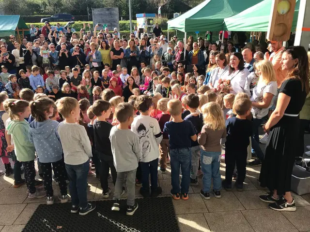 Die Kinder sorgen immer für ein schönes Programm.  | Foto: Privat 