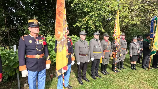 Abordnung des Bürgerkorps der Stadt Steyr (blaue Hosen) - urkundliche Erwähnung 1380 | Foto: Adi Falb