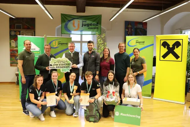 Die Gewinnerteams der Genussolympiade | Foto: Landjugend Steiermark