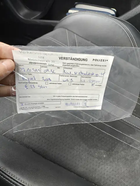 Für den Autofahrer ärgerlich: Er bekam eine Anzeige. | Foto: z.V.g