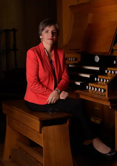 Die langjährige Organistin von St. Gabriel, Angela Amodio. | Foto: Archiv/Steyler Missionare