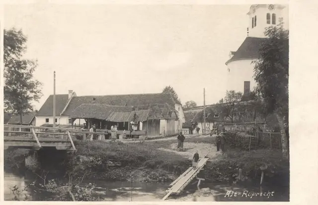 So sah die Gartengasse damals aus. | Foto: Schneider