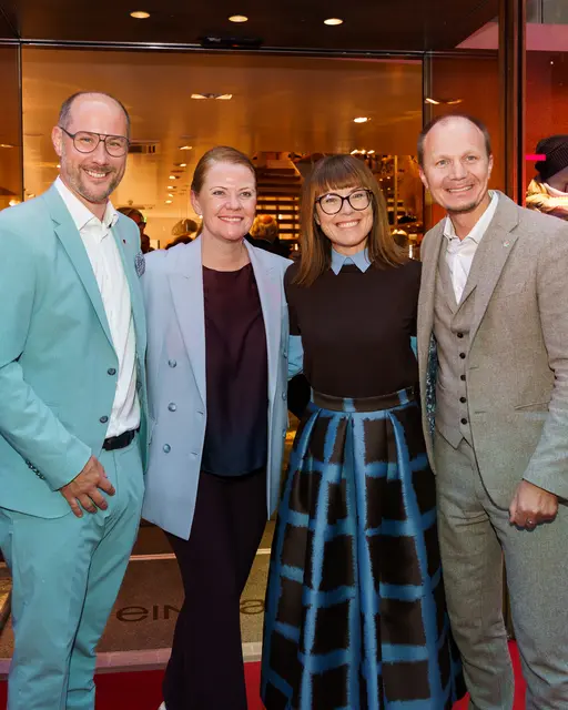 LR Mario Gerber, Barbara Wolf-Einwaller, Theresa Minatti-Einwaller, Bgm. Johannes Anzengruber (v.l.n.r.) | Foto: northlight