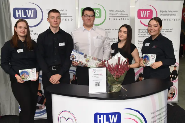 Auch die HLW/HLPS/WF Pinkafeld stellte sich vor. | Foto: Michael Strini